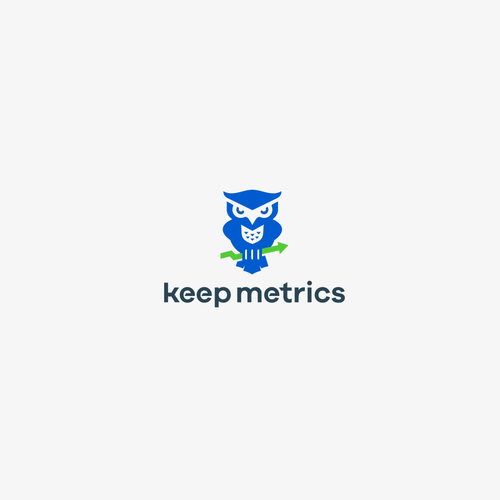 Craft a visually stunning logo for keep metrics Design by Rumah Lebah