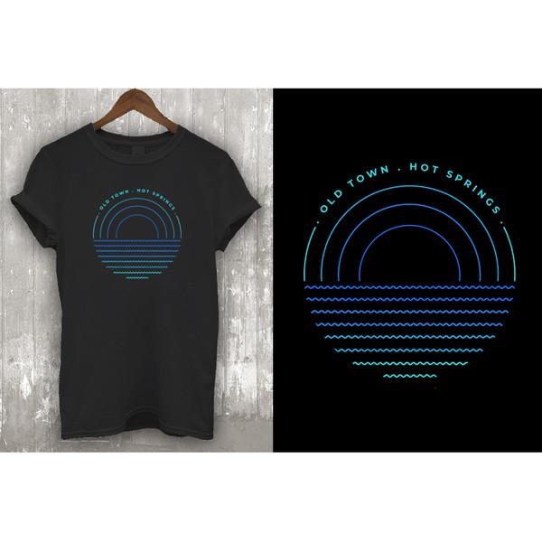 A vintage/hipster image for Fitness Facility Staff Shirts