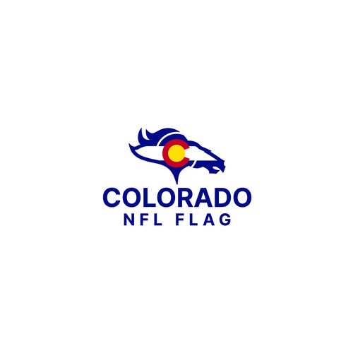 Colorado NFL Flag Logo Design by luckysan