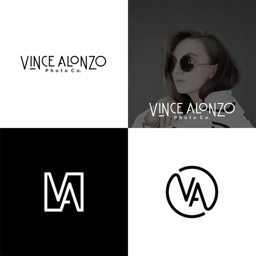 I need a legible and recognizable logo for my photography business. Design by Arisabd