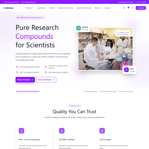 Design by PixelCraft Designer titled "The SARMs UK landing page"