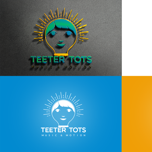 Design Teeter Totter meets Tumbling Tots - this logo is all about play! di Nuhan Enterprise IT