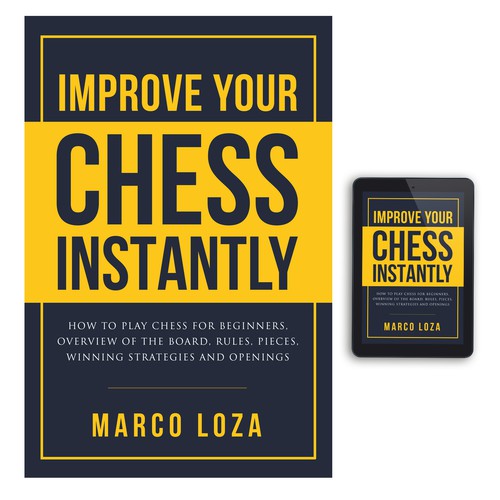 Awesome Chess Cover for Beginners Design by iDea Signs