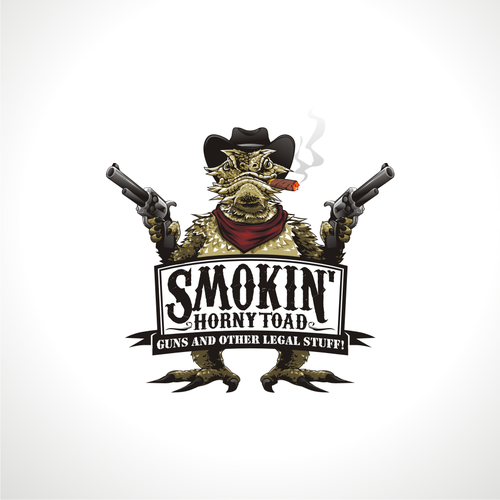 Smokin' Horny Toad Logo Design Shootout!! Design by jagokandank