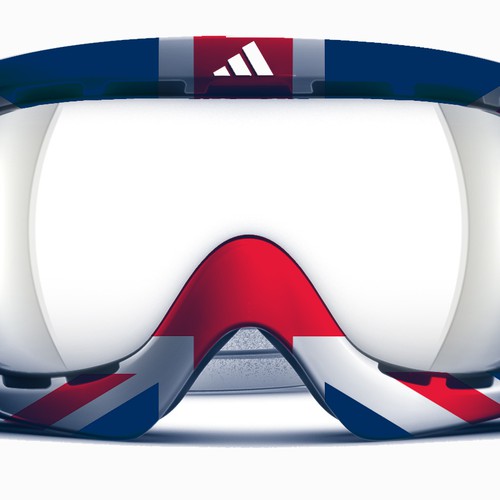 Design adidas goggles for Winter Olympics デザイン by artzchic