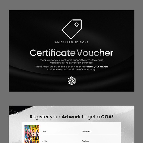 Certificate Voucher Design by Black-Pepper