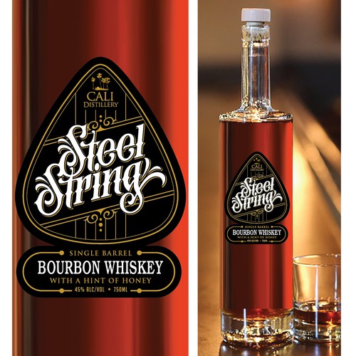 Steel String Signature Whiskey Design by gcsgcs