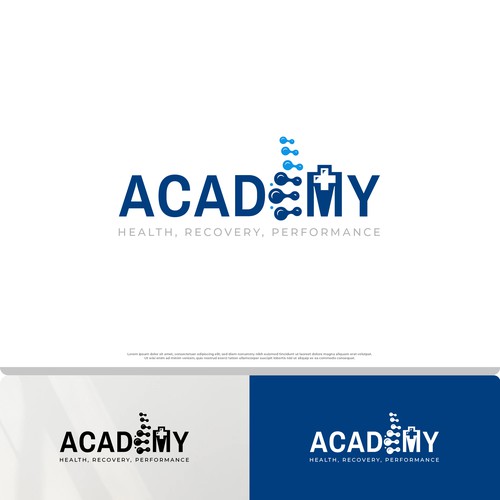 Eye Catching logo for new health, recovery, and performance facility. Design by rzaltf