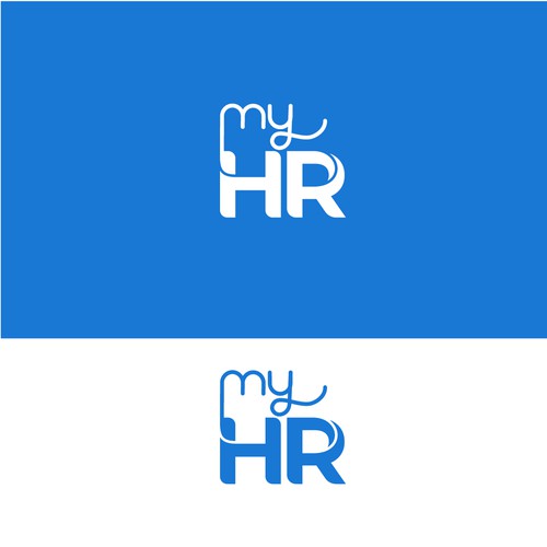 Create an awesome logo for myHR, the #1 HR Software in Luxembourg ! Design by M.I.Thomson