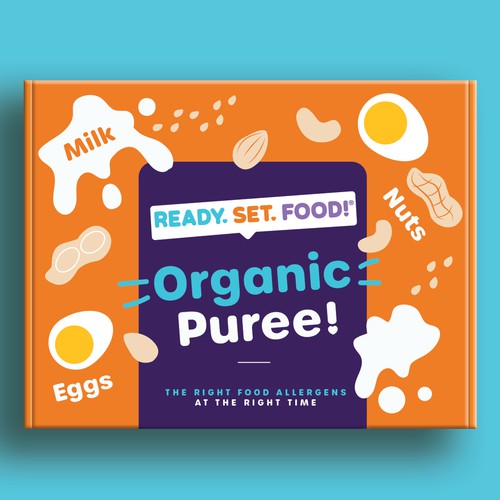 Design a fun and eye-catching influencer box for new mom's! Design by intanamir