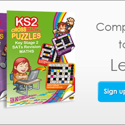 Help Skips Crosswords with a new banner ad Diseño de dizzyclown