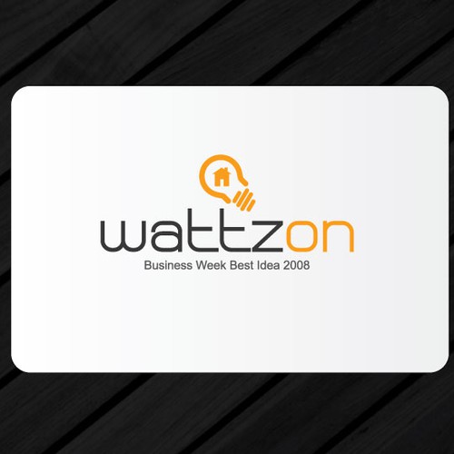 Help WattzOn (BusinessWeek Best Idea 2008) with a new logo Design by Concept Factory