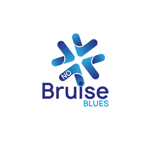 No Bruise Blues - Logo for product packaging for a Bruise and Swelling Product Design by Parallax™