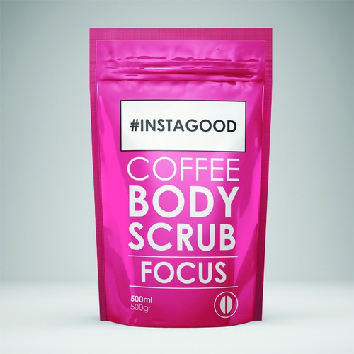 Coffee Body Scrub design.... Product packaging contest