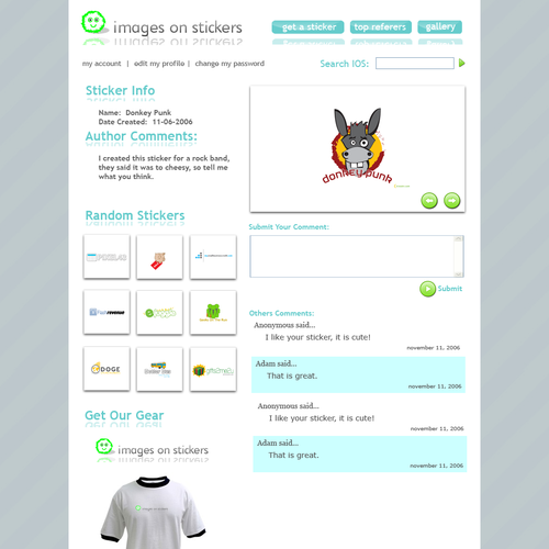 $300 - Uncoded Template - Home Page & Sub-Page - WEB 2.0 Design por Lancelot DuLac
