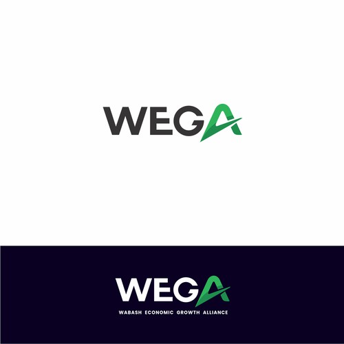 WEGA (Wabash Economic Growth Alliance) Logo Design Design by KSAWA