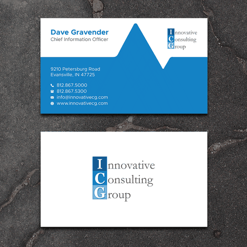 ICG Business Cards Design by boniamin