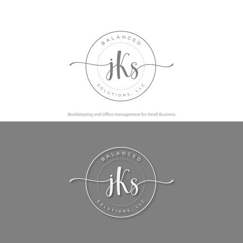 Design a Logo for my bookeeping biz with an elegant, unique, modern and creative flare :) Design by m.odin