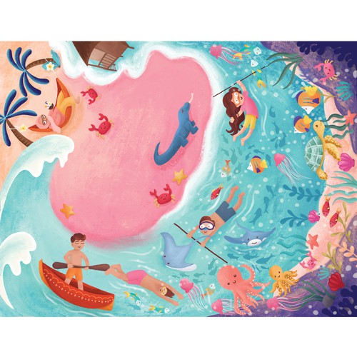 Multiple winners! Design a page for our 2023 calendar 💖 Design by mrs. nacre