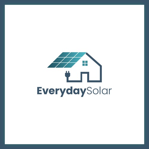 Everyday Solar Logo Design Design by Abuzar_Studio™