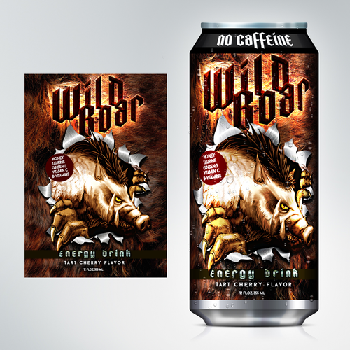 wild-boar-energy-drink-label-product-label-contest