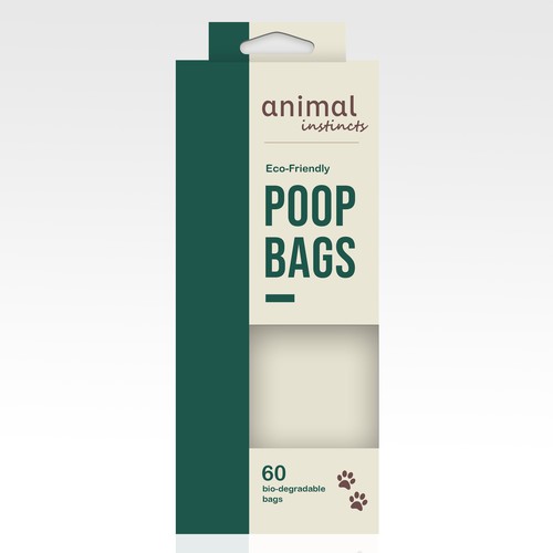 Contemporary Eco Poop Bags that stand out from the crowd Design by Melody20