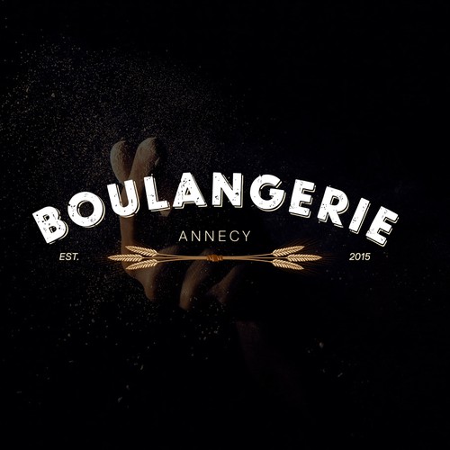 BAKERY LOGO BY THE ANNECY LAKE - FRANCE // LOGO BOULANGERIE SUR LES ...