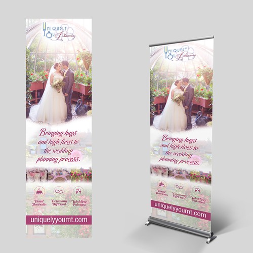  Banner Design for Wedding Planner Signage contest