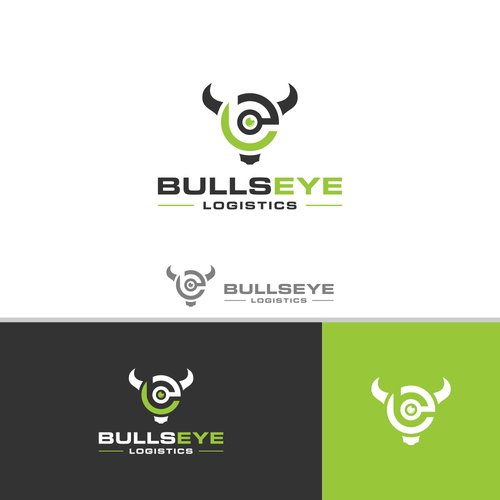 BULLSEYE-Concrete Company Logo Design by B"n"W