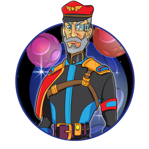 Design a commander character for our browser-based game Design by azmii_craft
