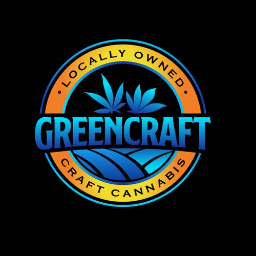 Brand Logo for craft cannabis grow in Michigan. Design by antesofte ✌