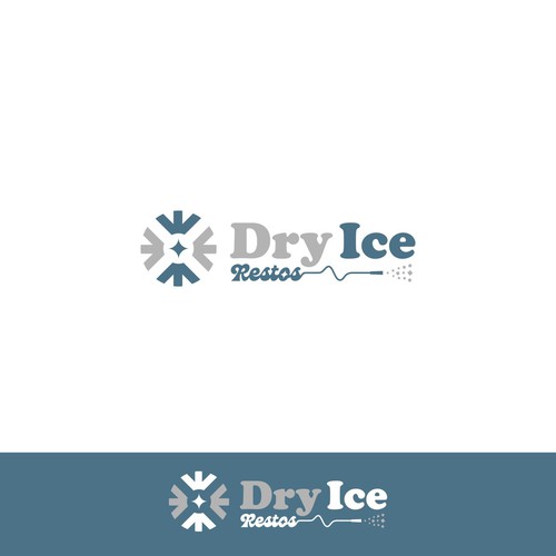 Dry Ice Blasting logo design Design by nov's