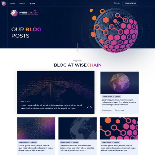 Looking for a design of two web pages Design by Jasmin_A (AMPLE)