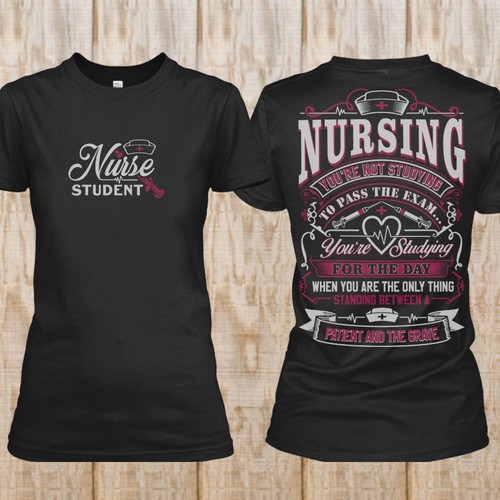 Nursing on sale t shirt