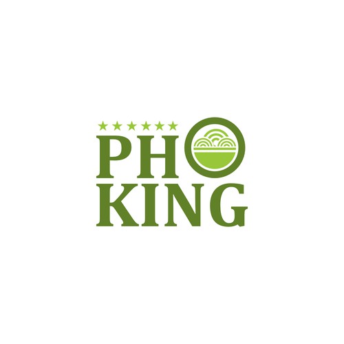 I am looking for logo Pho King for my Restaueant, pho is name of noodle very popular in Veitnam. Design by Kimos Creative