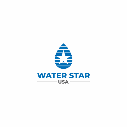 Eye-Catching Logo Design for a Water Company Design by Qolbu99