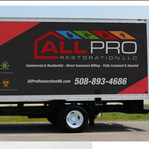 New vehicle Wrap for a Restoration truck Design by dnite