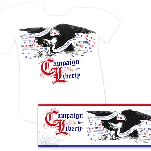 Campaign for Liberty Merchandise Design por for.liberty