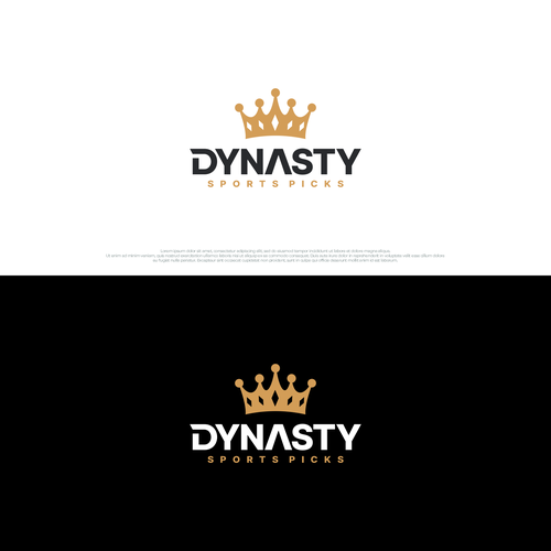 Luxury sports betting brand simple but elegant logo Design by svánz©