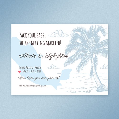 Card or invitation contest entry by HannaSymo