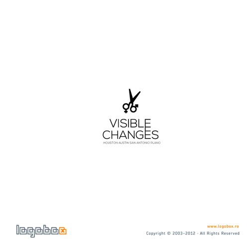 Create a new logo for Visible Changes Hair Salons Diseño de ulahts