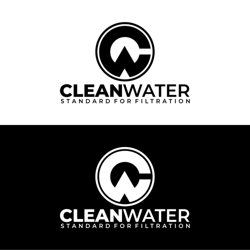 Simple Clean Logo for Water Filtration Company Design by putriyono