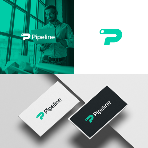 Diseño de Design a cool, sleek, tech-oriented logo for Pipeline de brandphant™