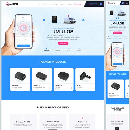 Sleek, cutting-Edge design ECommerce site focusing on traffic from Amazon sales Design by Javier Milla