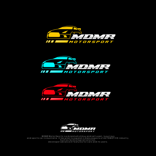 logo Design For MDMR MotorSports Design by Vandi septiawan