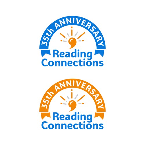 99NONPROFITS WINNER: 35th Year Anniversary Upgraded Logo Design by Limitless Design Std