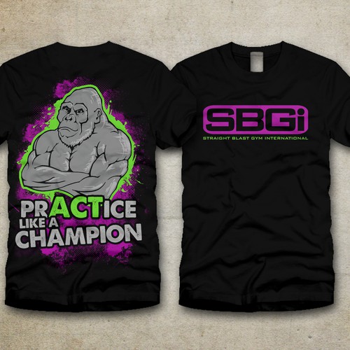 t-shirt design for Straight Blast Design by Conversion Guy
