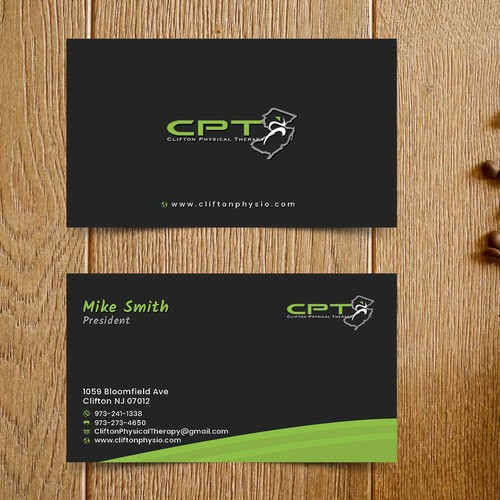 Physical Therapy Fice Needs Effective Business Cards