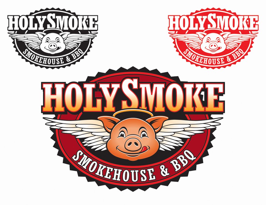 New logo wanted for Holy Smoke Smokehouse & BBQ Logo design contest