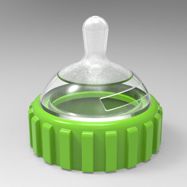 Top of a Baby bottle